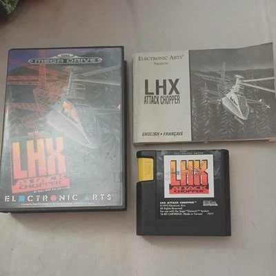 Sega Mega Drive Game EA Air Force LHX Attack Chopper PAL UK - Image 1 of 4
