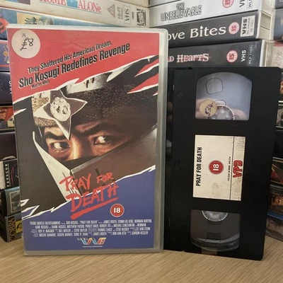 PRAY FOR DEATH - Big Box Ex-rental VHS - Sho Kosugi - Ninja Martial Arts - Image 1 of 4