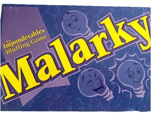 Malarky Bluffing Board Game 1998 Patch - Complete - Picture 1 of 3