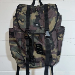 Vans Rucksack Camouflage Skateboarding Schule Reise Laptop Militär EUC - Bild 1 von 6