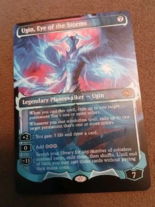 Ugin, Eye Of The Storms Proxy Card with Custom designed art Double Sided Art - Picture 1 of 4