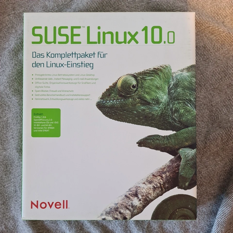 Novell SUSE Linux 10 10.0 Linux Einstieg - Bild 1 von 2