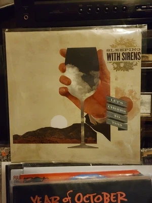 Sleeping With Sirens Lets Cheers To This  Reissue, Blue smoke Vinyl Lp - Image 1 of 3