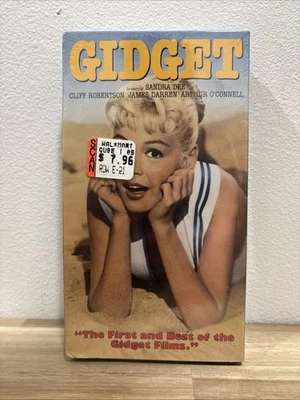 Gidget 1989 Sandra Dee; Goodtimes Home Video 1989 Factory Sealed VHS Tape - Image 1 of 2