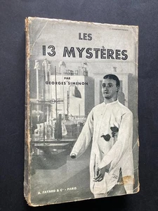 Les 13 mystères Simenon Fayard 1932 BON ETAT PLUS - Bild 1 von 3