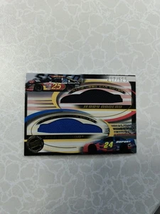 Jeff Gordon Jerry Nadeau 2002 Press Pass Eclipse Under Cover Double RU Car Cover - Picture 1 of 7