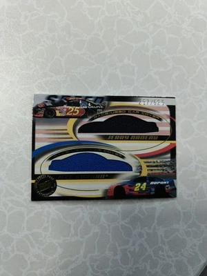 Jeff Gordon Jerry Nadeau 2002 Press Pass Eclipse Under Cover Double RU Car Cover - Image 1 of 4