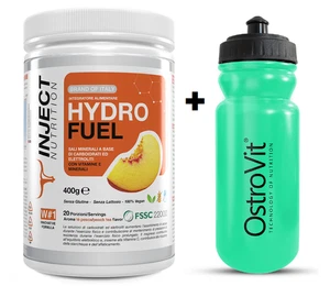 SALI MINERALI E VITAMINE HydroFUEL 400g INJECT Gusto Pesca + BORRACCIA 600ML - Foto 1 di 1