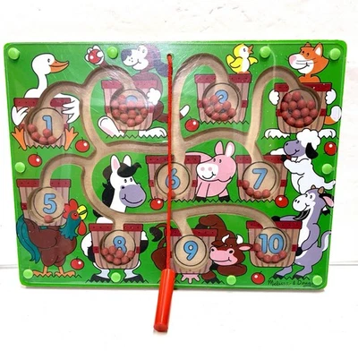 Magnetic Wand Color Maze Game Toy Kids Toddler Developmental Melissa & Doug - Image 1 of 4