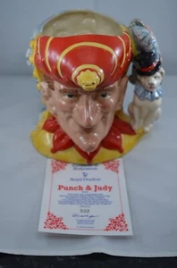 ROYAL DOULTON LTD. ED. DOUBLE SIDED JUG PUNCH & JUDY D6946 - Picture 1 of 16