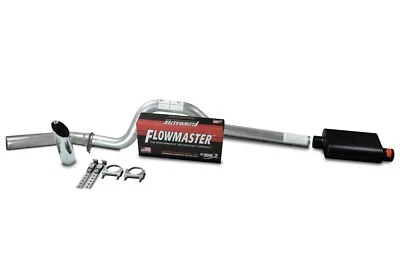 Chevy GMC 1500 15-18 Single 3" Truck Exhaust Kits Flowmaster 40 Series Slash C - Image 1 of 2