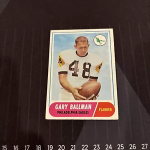 1968 Topps #58 Gary Ballman Eagles - Foto 1 di 6
