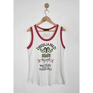 Dsquared2 Hawaii Aloha Waikiki Tank Top - Picture 1 of 5
