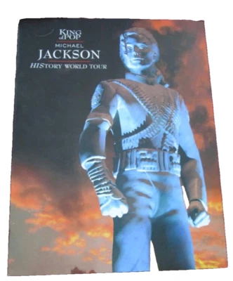New Michael Jackson Official HIStory Tour Book Program No Promo 1996 Mint - Image 1 of 4