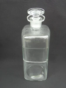 Ant Whitall Tatum Co. 12" Square Apothecary Drugstore Glass Jar w/Ground Stopper - Picture 1 of 12