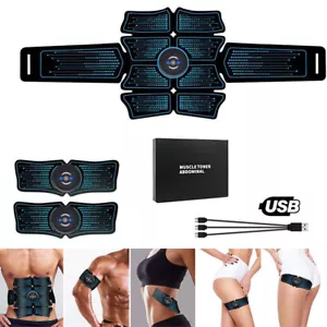 EMS Wireless Muscle Stimulator Abdominal Muscle Trainer Body Fitness Hip Trainer - Picture 1 of 9