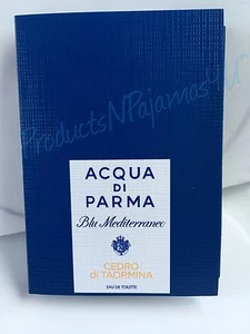 ACQUA DI PARMA Blu Mediterraneo CEDRO Di TAORMINA .04oz/1.2ml SAMPLE Free Ship - Picture 1 of 1
