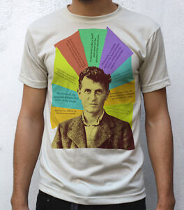 Ludwig Wittgenstein T shirt Quotes Design