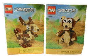 LEGO CREATOR 31019 Forest Animals INSTRUCTIONS ONLY FOR SQUIRREL AND BEAR 2015 - Picture 1 of 1