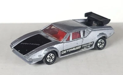Tomica loose Detomaso Pantera GTS silver F55 1/51 wheel variation - Image 1 of 3