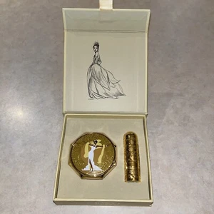 Besame Cosmetics Disney Princess Tiana Compact & Lipstick Limited Edition NEW - Picture 1 of 9