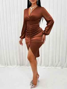 Vestidos cortos para mujeres, vestidos de fiesta para mujer elegantes formales - Picture 1 of 9