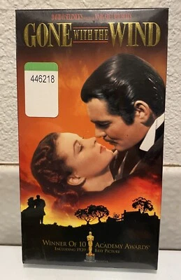 2 VHS tapes Gone with the Wind Set NEW NIB Factory Sealed - Image 1 of 2