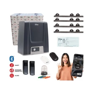DITEC KIT ION 24V 600KG CONNETTIVITA' BLUETOOTH SCORREVOLE DITION6BL ML345 - Imagen 1 de 1