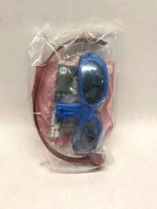DC Superman Returns Blue Glasses Goggles Burger King Kids Club Toy Sealed 2006 - Picture 1 of 4