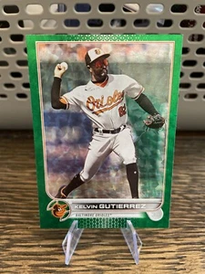2022 Topps Series 2 Kelvin Gutierrez GREEN Foilboard Parallel /499 Orioles 🔥 - Picture 1 of 2