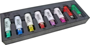 Welzh Werkzeug 8-Piece Protective Alloy Wheel Socket Master Set 1/2"Dr 3713-WW - Picture 1 of 10