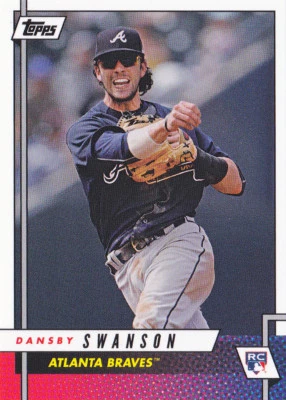 2017 Topps On Demand Rookie Class Dansby Swanson Atlanta Braves 16 RC - Image 1 of 2