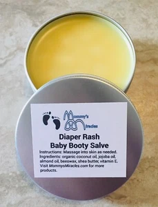 Diaper Rash Cream- Baby Booty Salve - Picture 1 of 3
