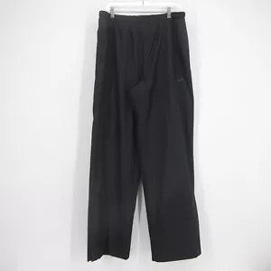 Nike Golf Storm Fit Pants Mens XL Black Waterproof Ankle Zip Rain Wind - Picture 1 of 10