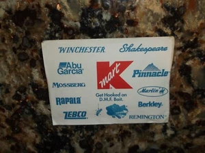 Kmart Sears BASS License Holder Fishing Advertising Department Retail Store Used - Picture 1 of 9