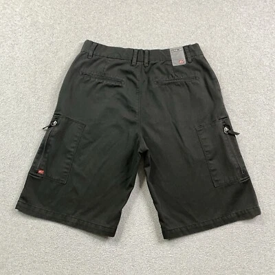 Pantalones Cortos De Colección Quiksilver Para Hombres 32 Chinos Carga Cremallera Patinador Streetwear Ciudad Y2K De Colección Foto 1 de 4
