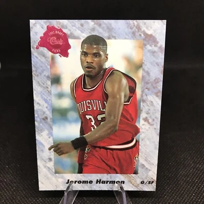1991 Classic Draft Picks - #213 Jerome Harmon (RC) Louisville Cardinals - Image 1 of 2