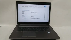 HP ZBook 17 G6 Intel Xeon E-2286M @2.40 GHZ ,32GB RAM 512 GB NVMe NO OS. - Picture 1 of 12