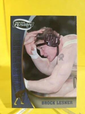 BROCK LESNAR 2009 PRESS PASS FUSION #60 WRESTLING MMA WWE  - Image 1 of 2