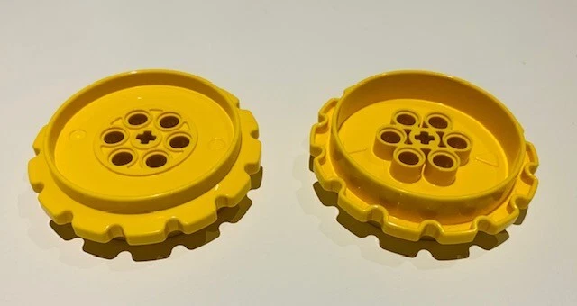 Lego Technik Technic 42529 Kette Kettenrad Führungsrad gelb NEU 2 Stück 6253463 - Bild 1 von 1