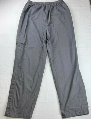 Coleman Unisex Nylon Waterproof Adjustable Waist Cargo Pants / Gray / Size Large - Image 1 of 4
