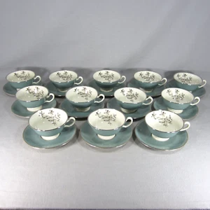 12 Lenox Kingsley Cup and Saucer Sets - 1960s - Excellent Condition - Picture 1 of 11