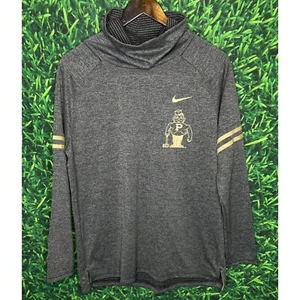Purdue Boilermakers Women’s Large Gray Turtle Neck Pullover Long Sleeve Shirt - Picture 1 of 4