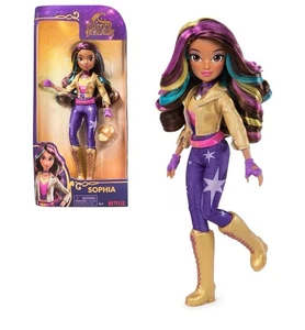 Sophia Einhorn Academy Puppe mit Regenbogenhaar und magischem Zubehör 9,5 cm - Bild 1 von 1