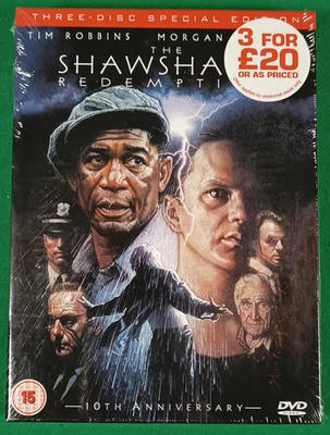The Shawshank Redemption (DVD, 2004) Tim Robbins, Morgan Freeman, 3-Disc Special - Image 1 of 4