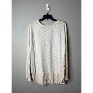 Easel Beige Sweater Medium - Picture 1 of 4