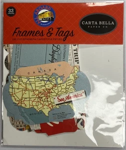 Echo Park & Carta Bella Ephemera Packs für Sammelalben & Karten - Ihre Wahl - Bild 1 von 89
