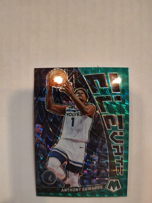 2022-23 Panini Mosaic - Elevate Green Mosaic Prizm #5 Anthony Edwards (JGA) - Image 1 of 2