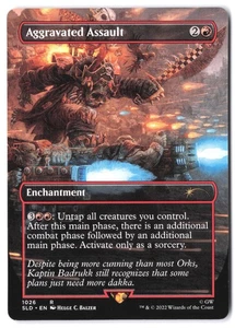 Aggravated Assault (Borderless) #1026 SLD MTG NM - Picture 1 of 2