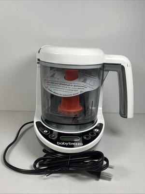 Baby Brezza One Step Deluxe Food Maker Cook Blend Steam Purée BRZ00141 - Image 1 of 4